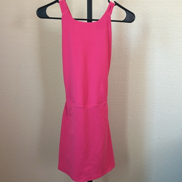 Alo Backspin Dress in Pink Summer Crush - Picture 10 of 13